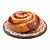 Cinnamon Snail Bun Puff 3D model small image 5