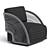 Pavona Swivel Lounge Chair 3D Model 3D model small image 2