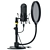 Desk Studio Mic Model Stand 3D model small image 8