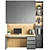 Workspace Cabinet with Models Archive 3D model small image 1
