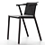 Bai Lu Chair Set with Soft and Hard Backrests 3D model small image 7