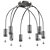 Elegance Illuminated: Vele Luce Chandelier 3D model small image 1