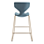 Elegant Italian Bar Stool Quo 3D model small image 5