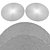  Rugs Collection 414: Round Textured Rugs 3D model small image 4