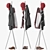  7-Hook Coat Rack Stand 3D model small image 1