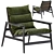 Modern Comfort Poliform Ipanema Chair 3D model small image 1