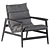 Modern Comfort Poliform Ipanema Chair 3D model small image 4