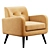  Almeda Upholstered Armchair by Mercury Row 3D model small image 6