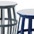 Safavieh Rinaldo Side Table 19 3D model small image 3