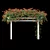 Garden Pergola with Campsis 3D model small image 4