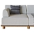 Modern 3D Kristalia Palco Sofa 3D model small image 3