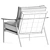 Vintage-Inspired Kennedy Chair - Gray 3D model small image 5