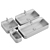 AXA Cosa Ceramic Washbasin 3D model small image 5