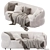 Modern Ditre Italia Clip Sofa 3D model small image 8