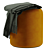 Auburn Round Ottoman West Elm 3D model small image 1
