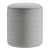 Auburn Round Ottoman West Elm 3D model small image 5