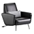 Modern Chic S.K. Armchair by Andrea Bonini 3D model small image 6