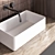 Modern Bathroom Furniture Set 3D model small image 2