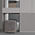 Customizable Entryway Storage System 3D model small image 3