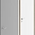 Sleek Interior Door CORTES ALUM 3D model small image 4
