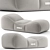 GART DUNE Fabric Spa Bed 3D model small image 3