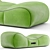 GART DUNE Fabric Spa Bed 3D model small image 4