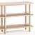 CAYMAN Bookcase Console: Stylish Organization 3D model small image 3