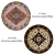 Round Rug Set for 3D Rendering 3D model small image 3
