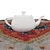 Round Rug Set for 3D Rendering 3D model small image 5