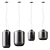 Modern Xilo Pendant Lamp Set 3D model small image 4