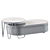 Nordic Style Coffee Table 3D model small image 2