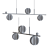 Suprematist Geometric EL Lamp Art 3D model small image 2