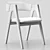 RIN Kitchen Chair in Three Colors 3D model small image 3