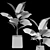 Artificial 75cm Areca Palm Plant 3D model small image 3