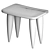  Versatile Oak Outdoor Stool 3D model small image 5