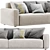 Sleek Arflex Marechiaro Sofa Design 3D model small image 6