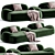  Modern Fabric Sofa 2014 Collection 3D model small image 3