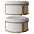 Ethimo Rattan Pouf 3D Model 3D model small image 2