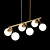 Glass Sphere LED Corner Lamp 3D model small image 2