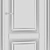 Antique Ornate Moldings for Doors 3D model small image 3