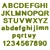 Mossy Letters Numbers Vol 187 3D model small image 1