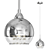 Maytoni Iceberg 2013 Pendant Light 3D model small image 1