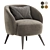 Title: Modern Mylo Accent Chair 3D model small image 3