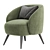 Title: Modern Mylo Accent Chair 3D model small image 5