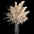 Luxury White Dry Flower Bouquets 3D model small image 2