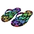 Summer Beach Woman Flip-Flops 3D Model 3D model small image 3