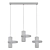 Elegant Silver Pendant Light 3D model small image 2