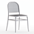 Bentwood Dining Chair Black Oak 3D model small image 5