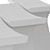 Modern Geometric Sculpture Art 3D model small image 5