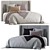 Double Bed 143 3D Model 3D model small image 1